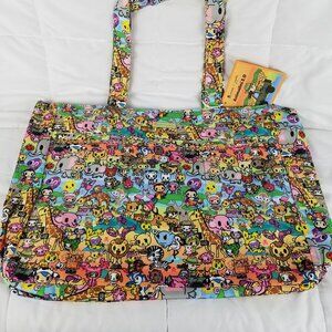 JuJuBe Animalini 2.0 Tokidoki Super Be Tote Bag ANI Large Travel Beach Overnight